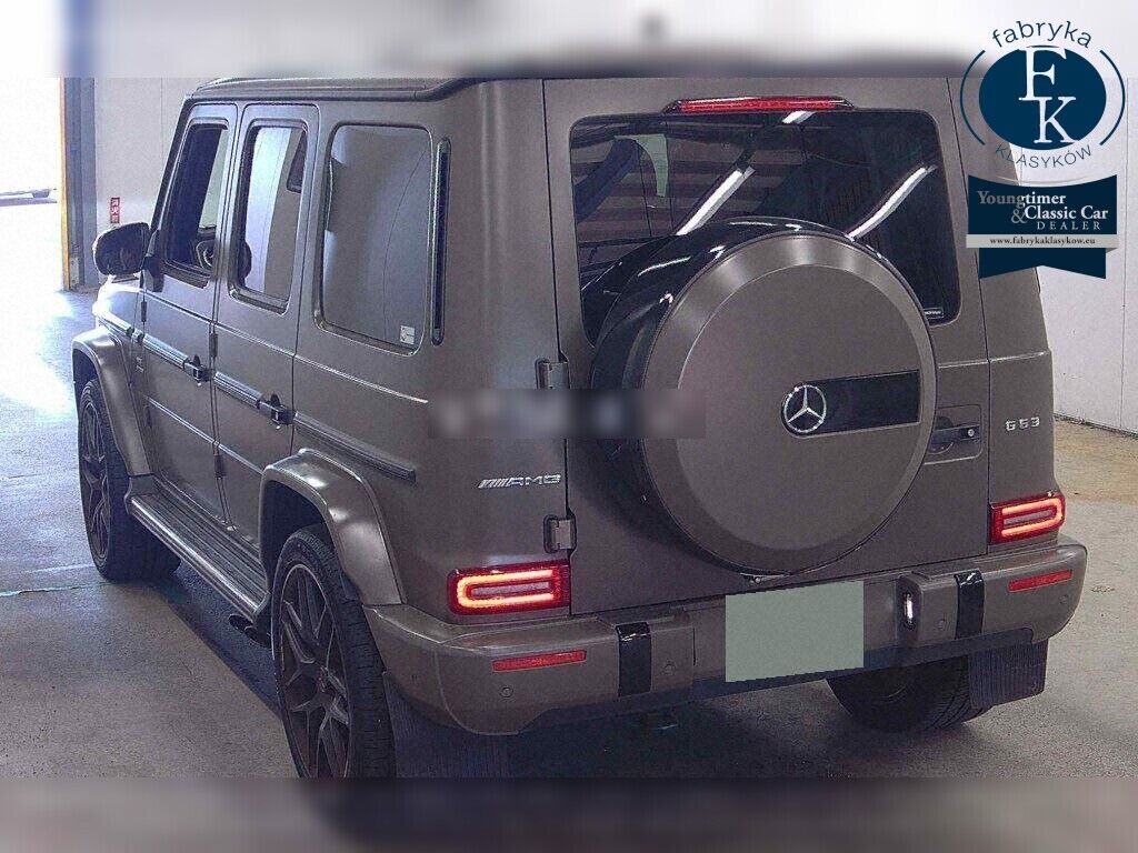 MERCEDES AMG G-CLASS 4WD G63 MANUFAKTUR EDITION 2020 - zdjęcie 4
