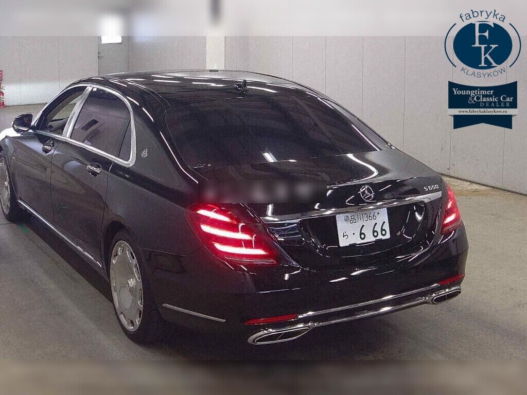 MERCEDES MAYBACH S-CLASS S650 2021 - zdjęcie 4