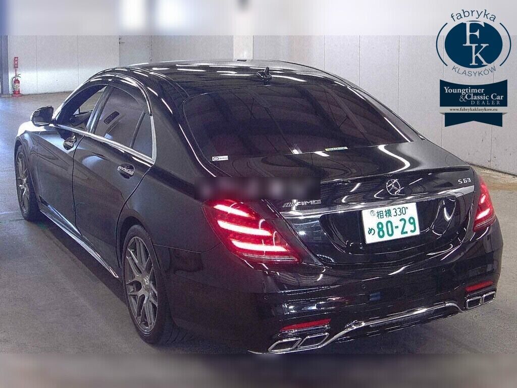 MERCEDES AMG S-CLASS 4D 4WD S63 4MATIC + LONG 2017 - zdjęcie 4