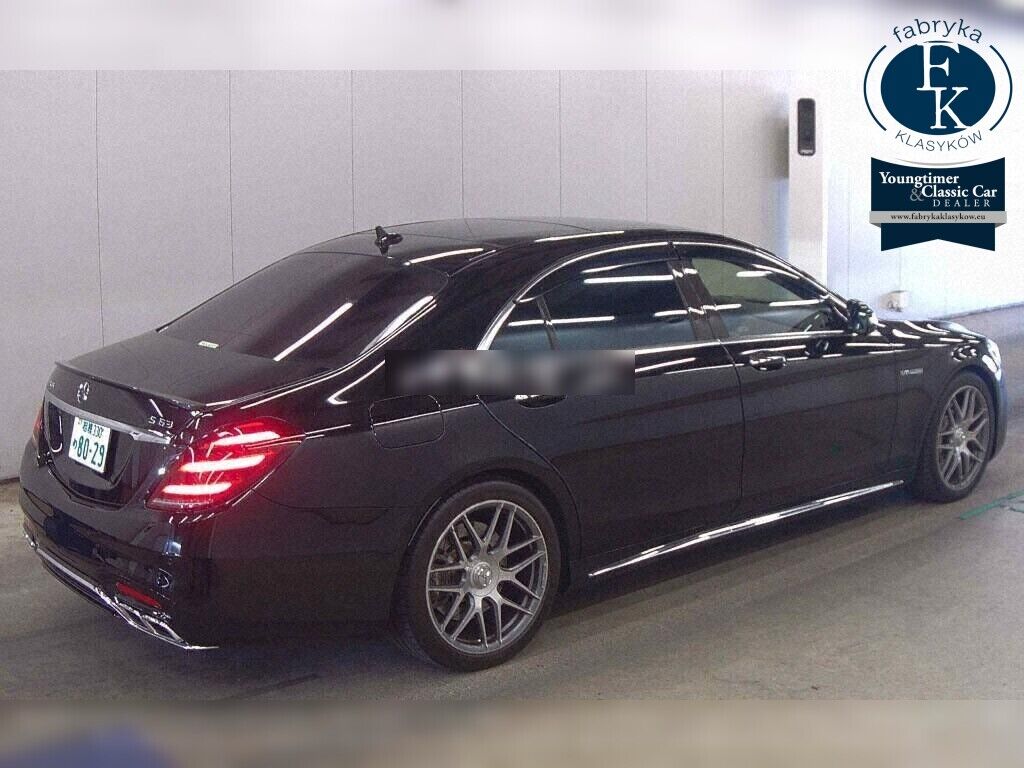 MERCEDES AMG S-CLASS 4D 4WD S63 4MATIC + LONG 2017 - zdjęcie 7