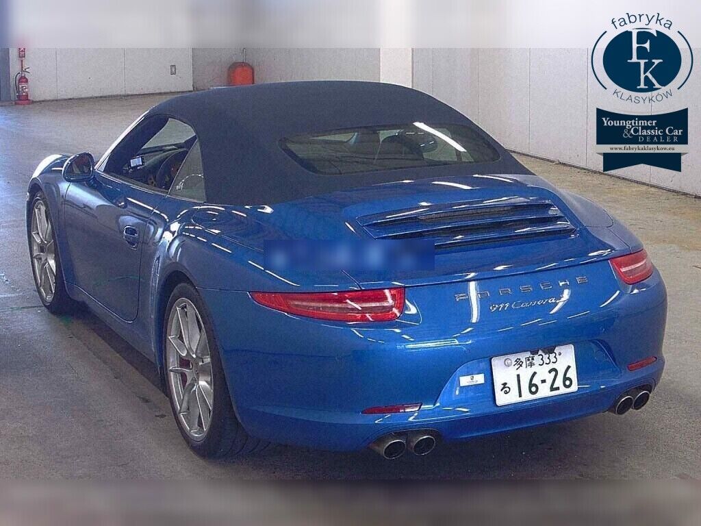 PORSCHE 911 OP 911 CARRERA S CABRIOLET 2013 - zdjęcie 4