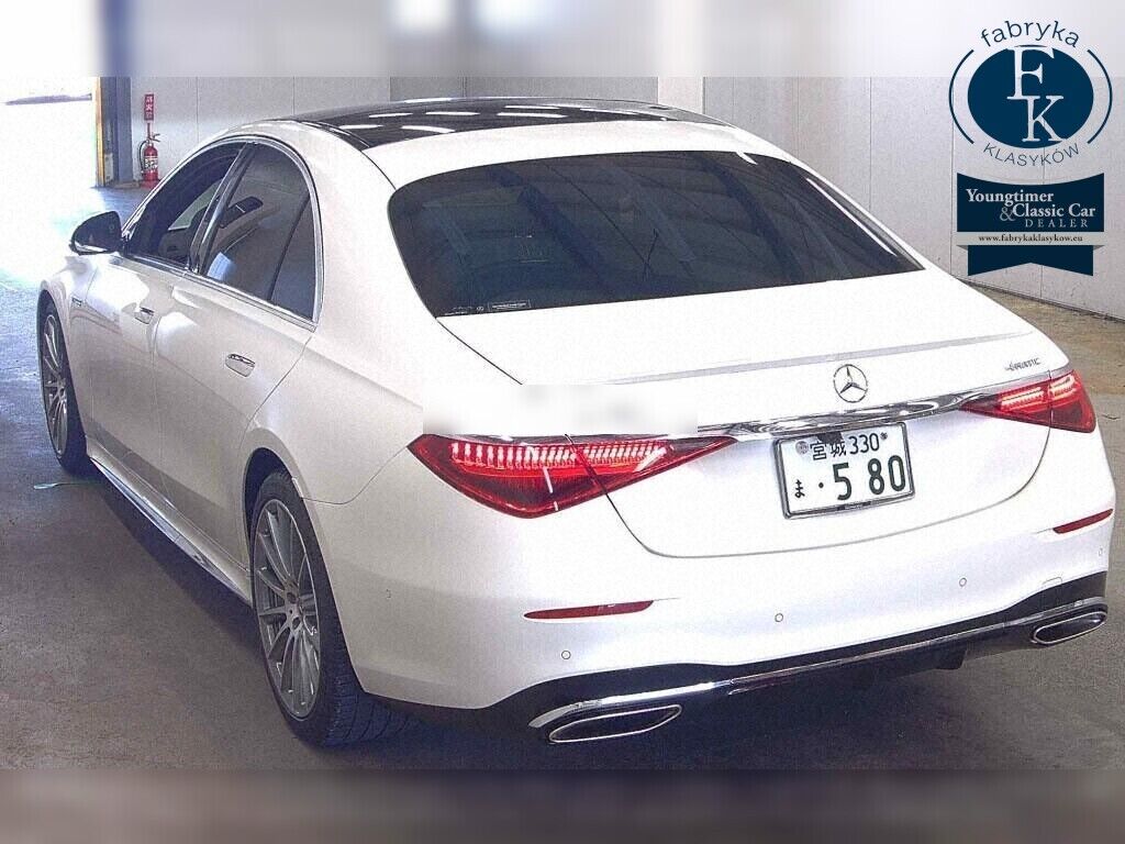 MERCEDES BENZ S-CLASS 4D 4WD S580 4MATIC ISG MODEL 2022 - zdjęcie 4