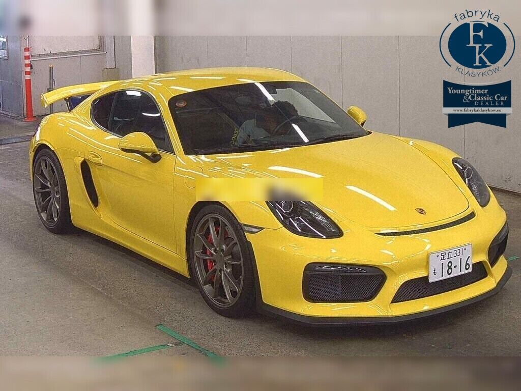 PORSCHE CAYMAN GT4 SPORT CHRONO PACKAGE 2016 - zdjęcie 3