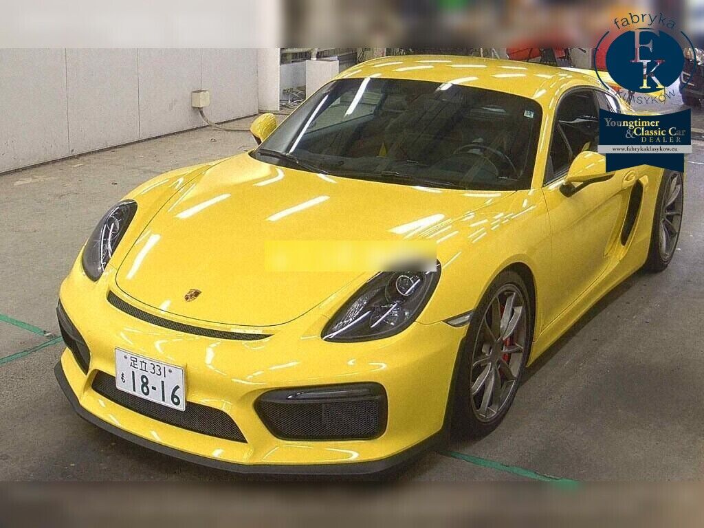 PORSCHE CAYMAN GT4 SPORT CHRONO PACKAGE 2016 - zdjęcie 6