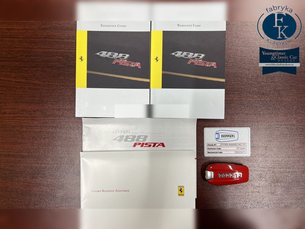 FERRARI 488 PISTA BASE GRADE 2019 - zdjęcie 13