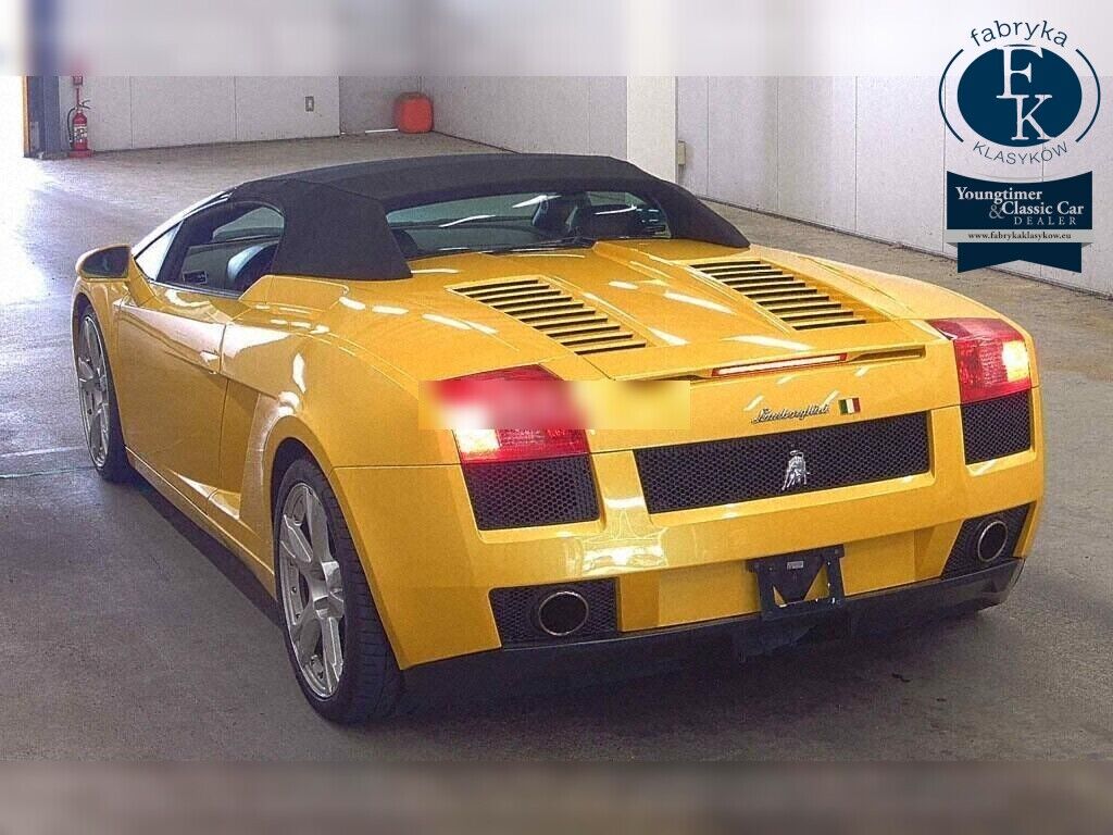 LAMBORGHINI GALLARDO SPYDER 4WD 2006 - zdjęcie 4