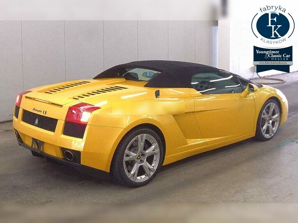 LAMBORGHINI GALLARDO SPYDER 4WD 2006 - zdjęcie 7