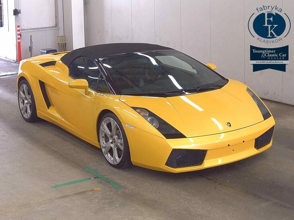 LAMBORGHINI GALLARDO SPYDER 4WD 2006 - aukcja, lot 75241
