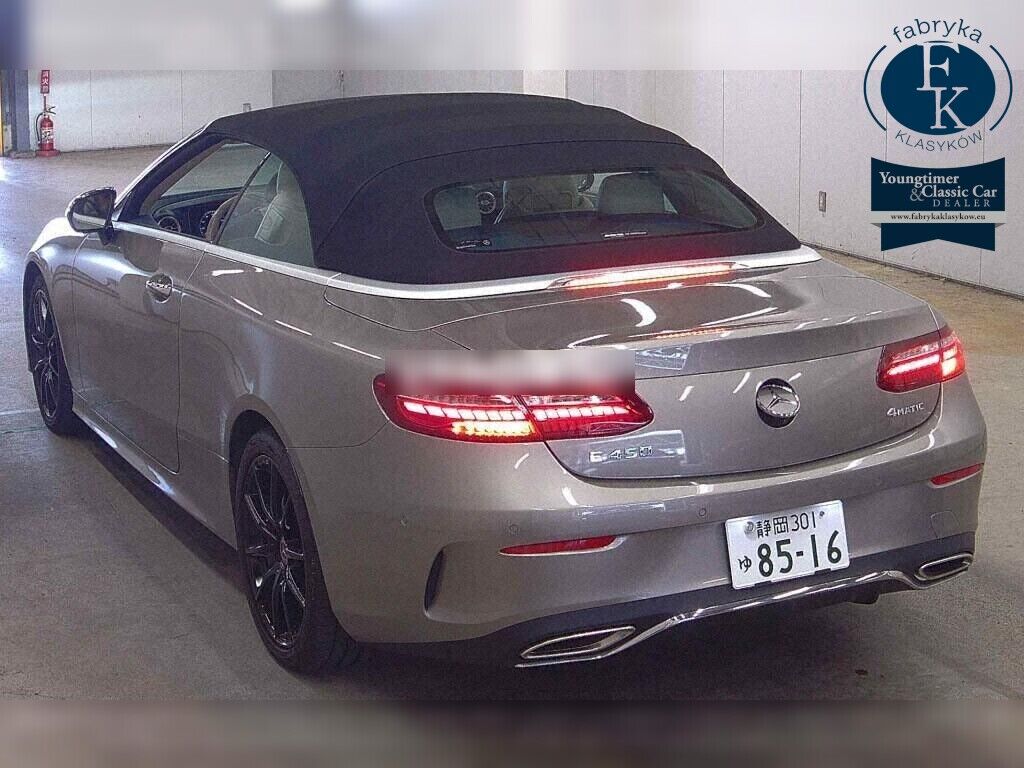 MERCEDES BENZ E-CLASS OP 4WD E450 4MATIC CABRIOLET SPORTS 2020 - zdjęcie 4