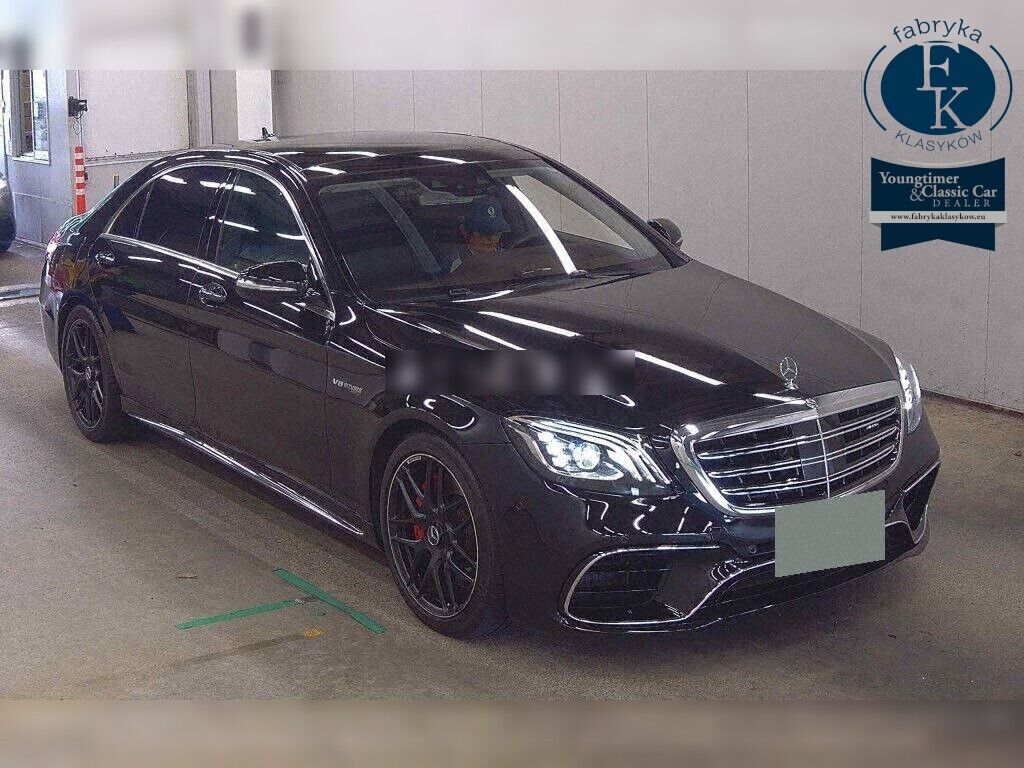 MERCEDES AMG S-CLASS 4D 4WD S63 4MATIC + LONG 2018 - zdjęcie 3