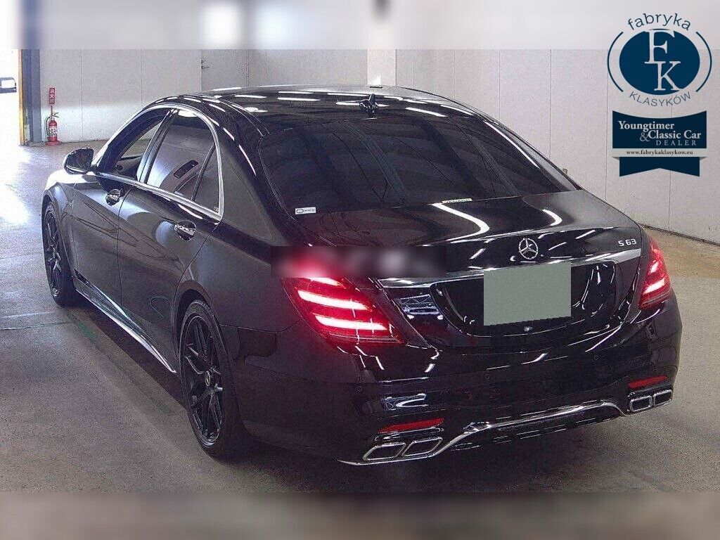 MERCEDES AMG S-CLASS 4D 4WD S63 4MATIC + LONG 2018 - zdjęcie 4