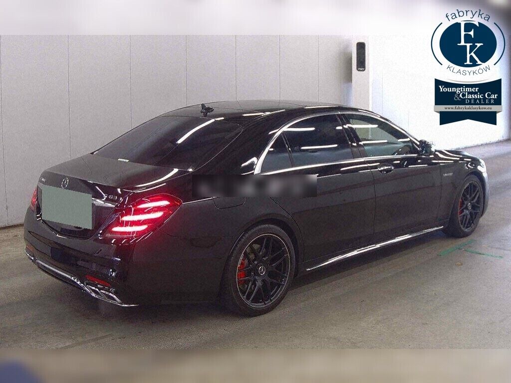MERCEDES AMG S-CLASS 4D 4WD S63 4MATIC + LONG 2018 - zdjęcie 7