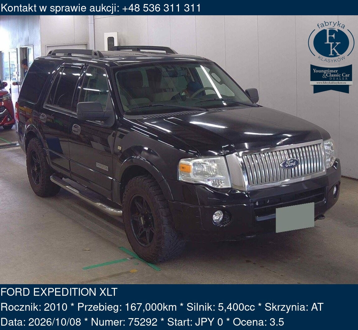 FORD EXPEDITION XLT 2010 - zdjęcie 2