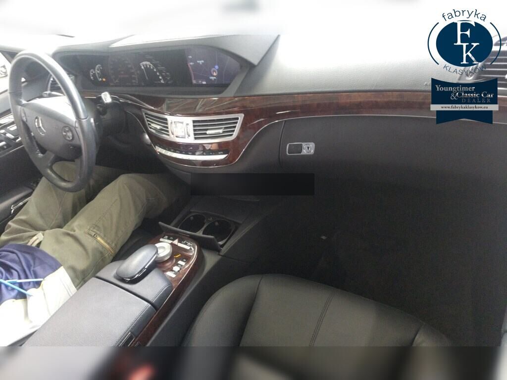 MERCEDES BENZ S-CLASS 4D S350 2009 - zdjęcie 5