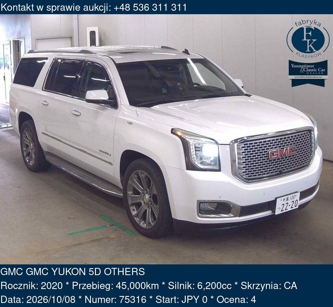 GMC GMC YUKON 5D OTHERS 2020 - zdjęcie 2