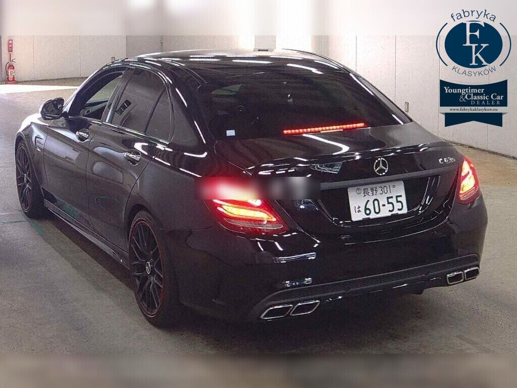 MERCEDES AMG C-CLASS 4D C63 S EDITION 1 2015 - zdjęcie 4