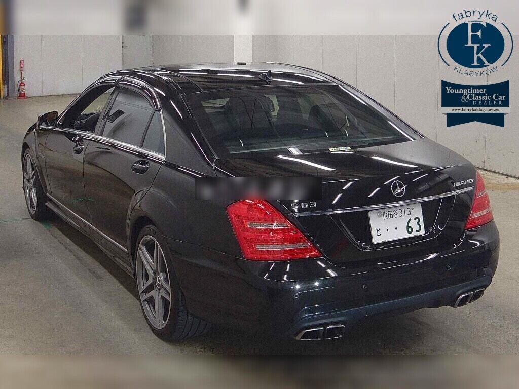 MERCEDES BENZ S-CLASS 4D S63 AMG LONG 2011 - zdjęcie 4