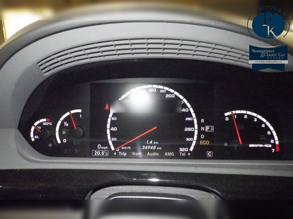 MERCEDES BENZ S-CLASS 4D S63 AMG LONG 2011 - zdjęcie 8