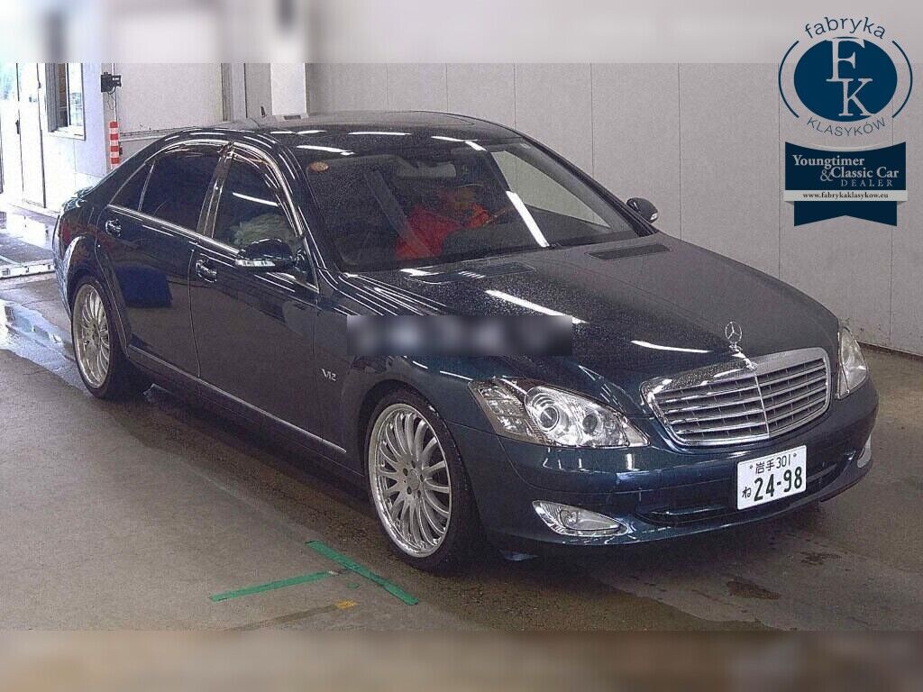 MERCEDES BENZ S-CLASS 4D S600 LONG 2007 - zdjęcie 3