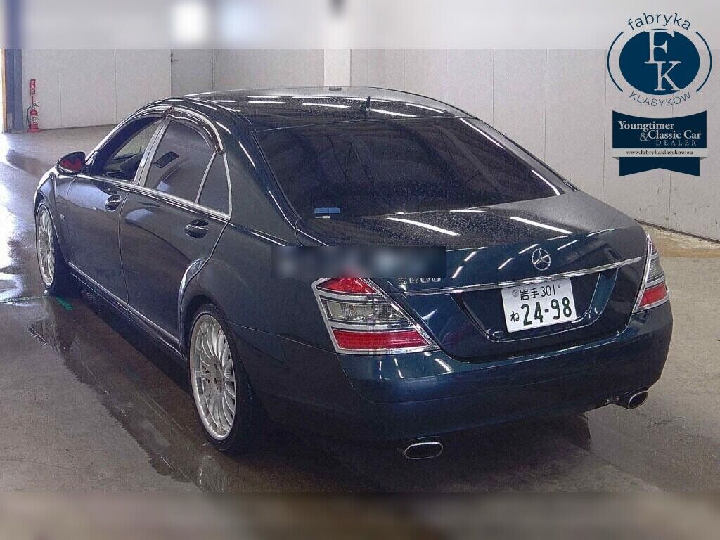 MERCEDES BENZ S-CLASS 4D S600 LONG 2007 - zdjęcie 4