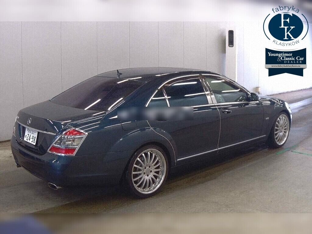 MERCEDES BENZ S-CLASS 4D S600 LONG 2007 - zdjęcie 7