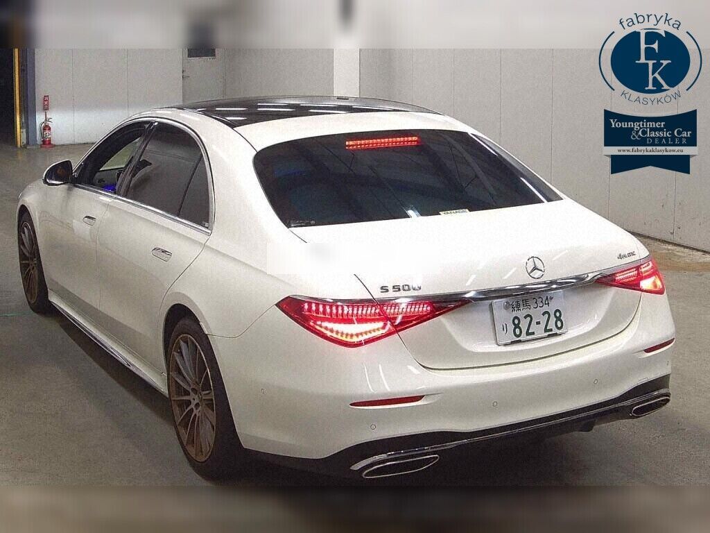 MERCEDES BENZ S-CLASS 4D 4WD S500 4MATIC LONG AMG LINE 2022 - zdjęcie 4