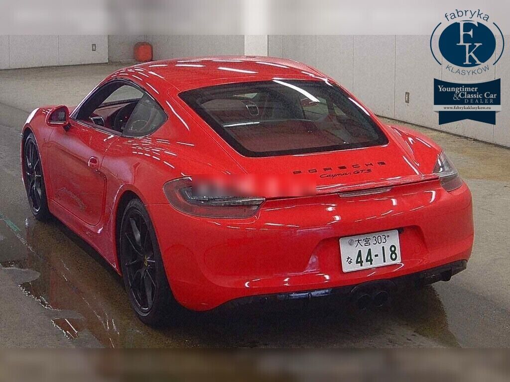 PORSCHE CAYMAN GTS 2016 - zdjęcie 4
