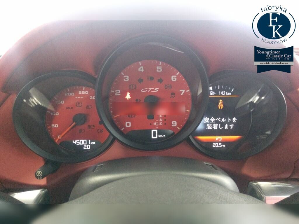 PORSCHE CAYMAN GTS 2016 - zdjęcie 8