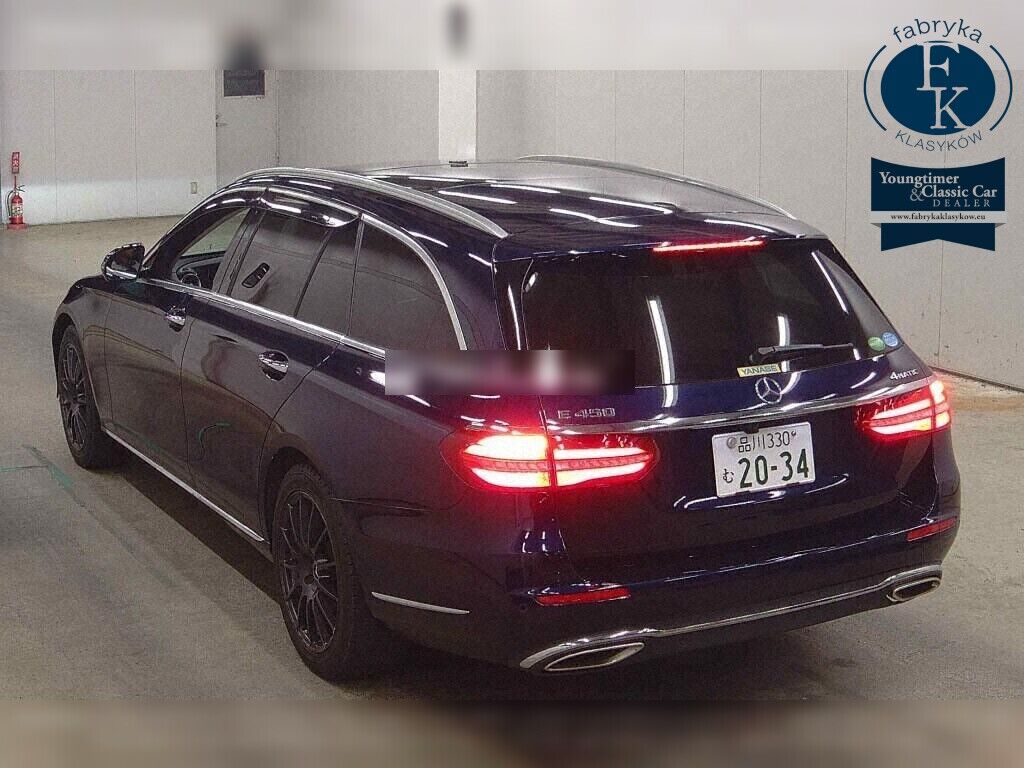 MERCEDES BENZ E-CLASS STATIONWAGON 4WD E450 4MATIC STATIONWAGON EXCLUSIVE 2019 - zdjęcie 4