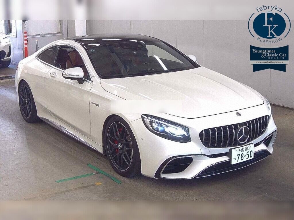 MERCEDES AMG S-CLASS CP 4WD S63 4MATIC+ COUPE 2019 - zdjęcie 3