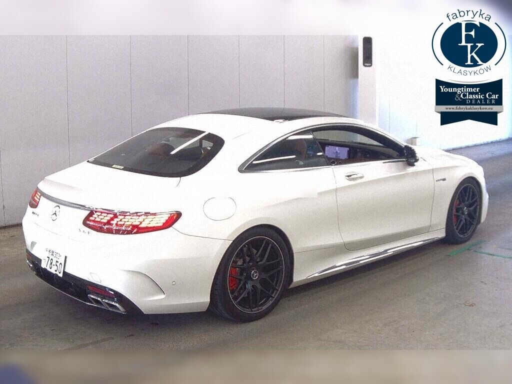 MERCEDES AMG S-CLASS CP 4WD S63 4MATIC+ COUPE 2019 - zdjęcie 7