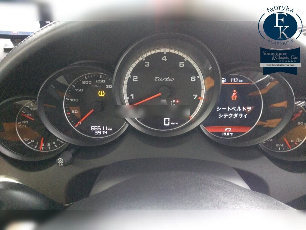 PORSCHE CAYENNE 4WD TURBO 2012 - zdjęcie 8
