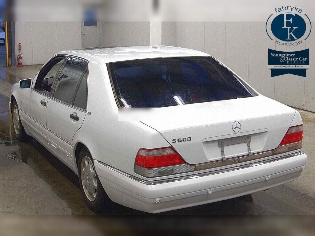 MERCEDES BENZ S-CLASS 4D S600L 1999 - zdjęcie 4