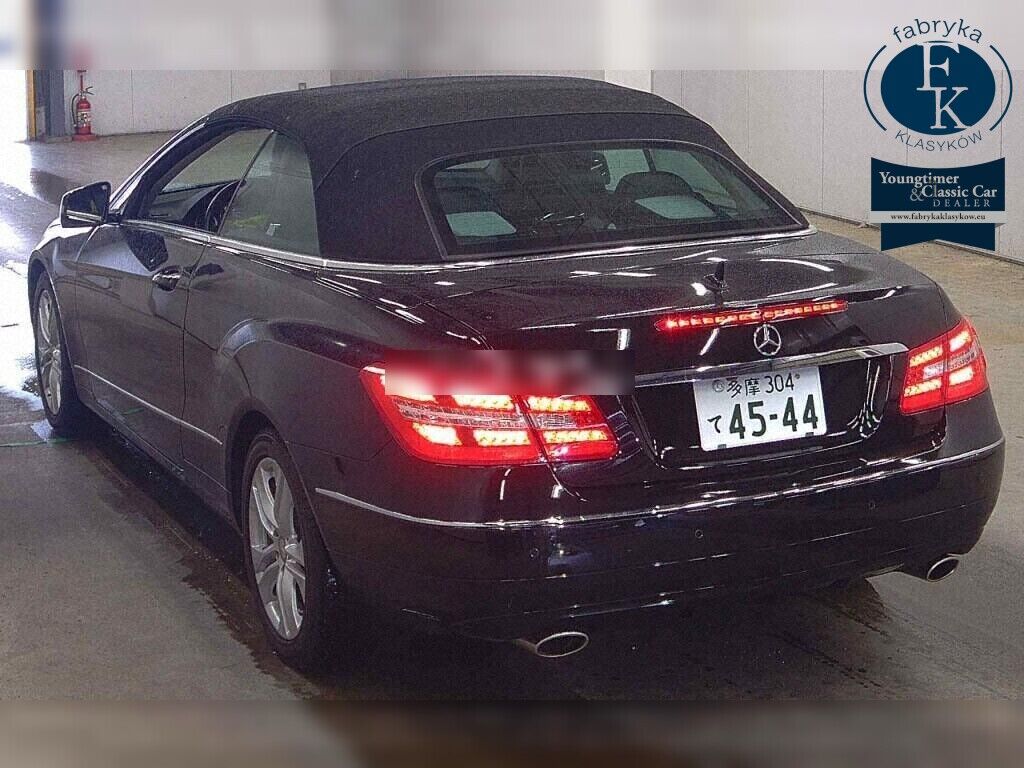 MERCEDES BENZ E-CLASS OP E350 CABRIOLET 2010 - zdjęcie 4