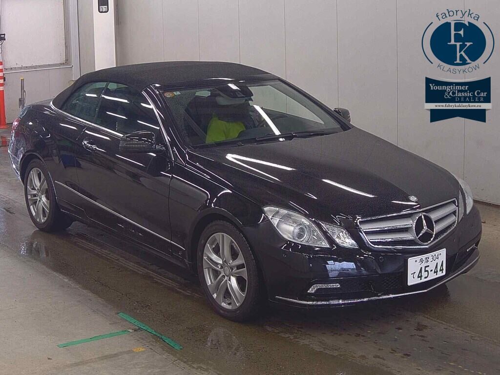 MERCEDES BENZ E-CLASS OP E350 CABRIOLET 2010 - aukcja, lot 75498