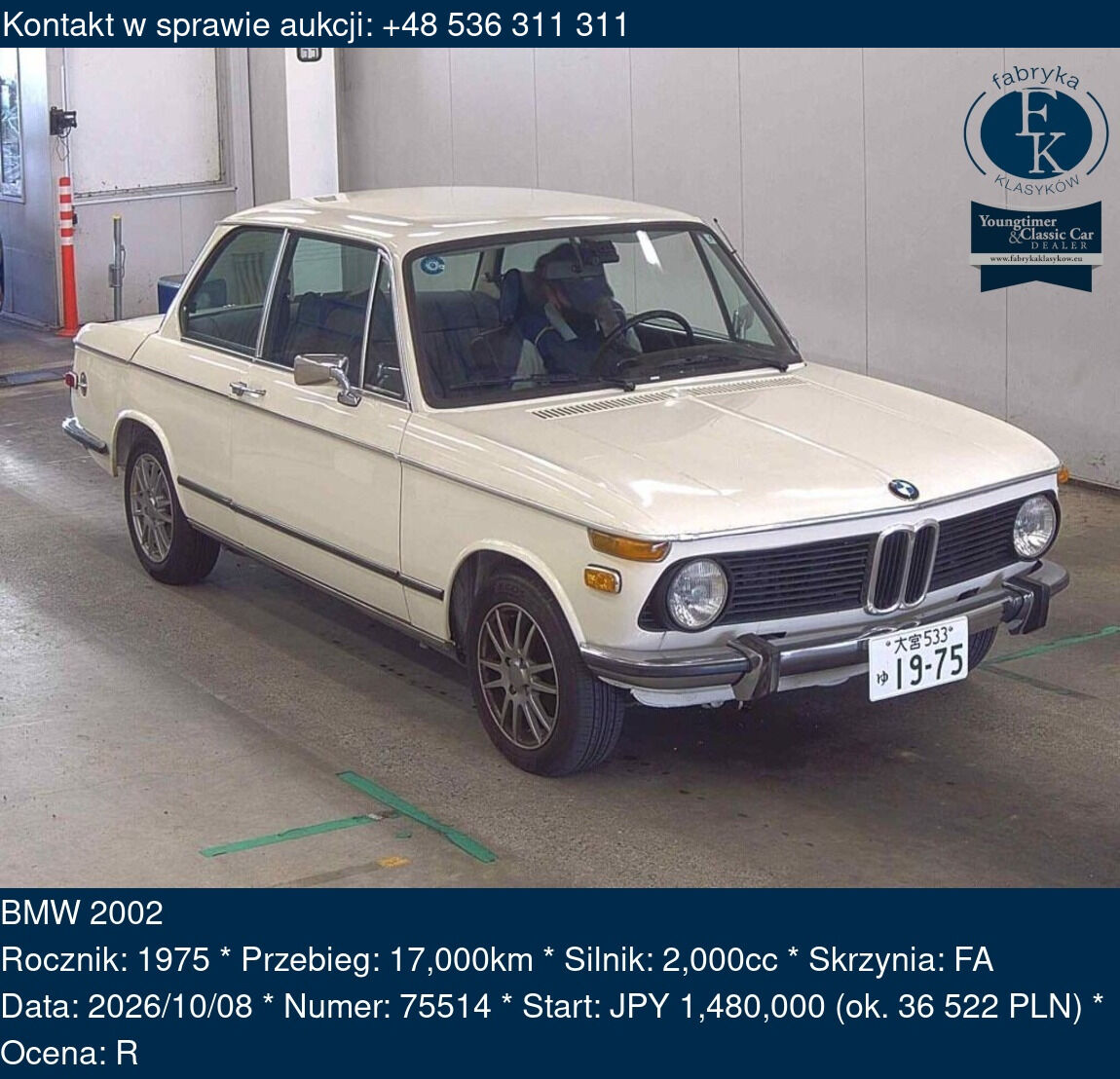 BMW 2002 1975 - zdjęcie 2