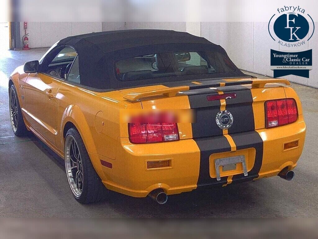 FORD MUSTANG OP V8 GT CONVERTIBLE PREMIUM 2007 - zdjęcie 4