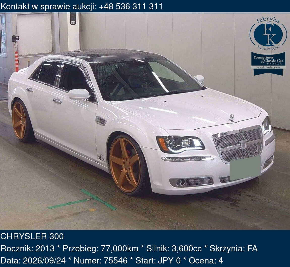 CHRYSLER 300 2013 - zdjęcie 2