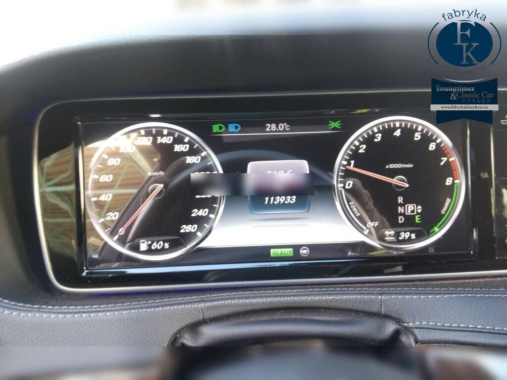 MERCEDES BENZ S-CLASS 4D S400H 2014 - zdjęcie 8