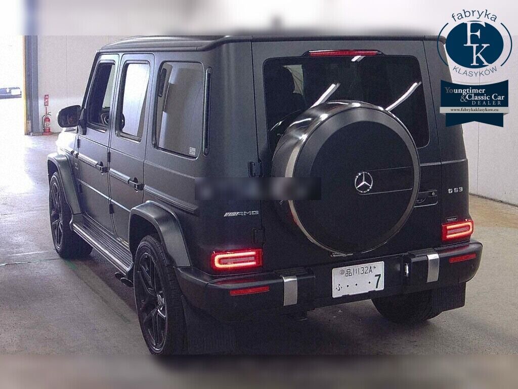 MERCEDES AMG G-CLASS 4WD G63 G MANUFAKTUR PROGRAM 2021 - zdjęcie 4