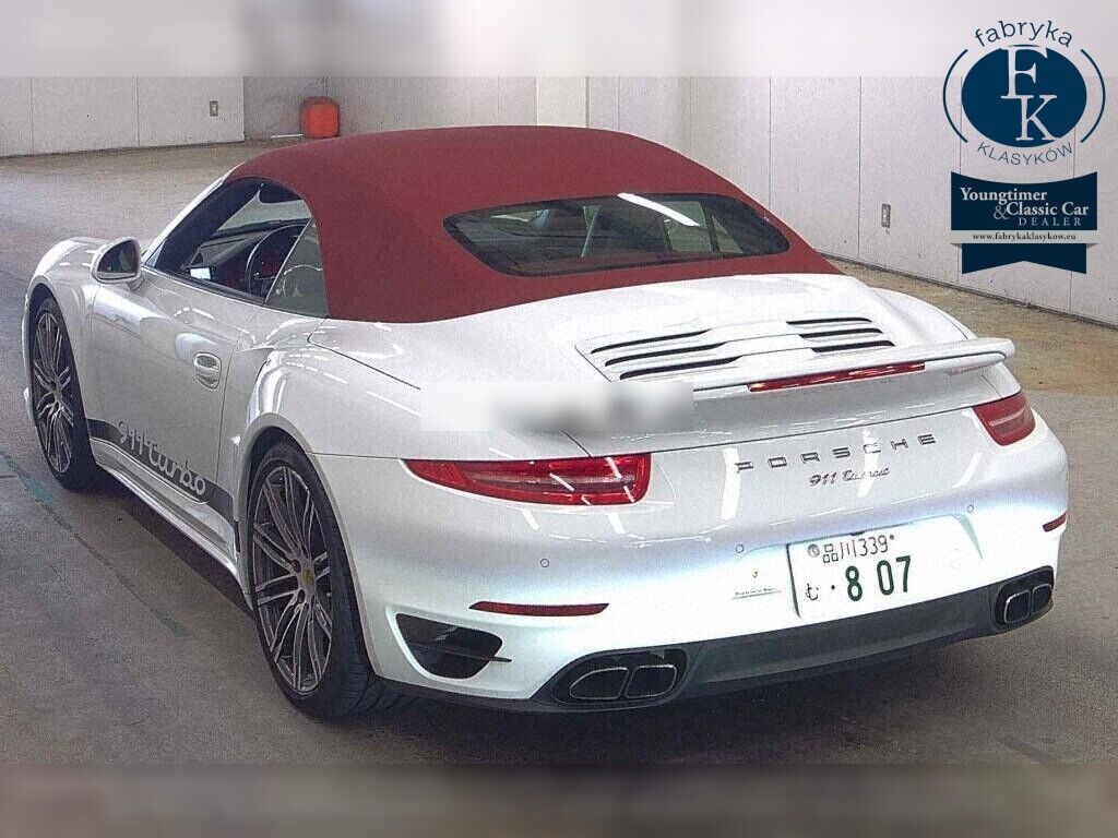 PORSCHE 911 OP 4WD 911 TURBO CABRIOLET 2015 - zdjęcie 4