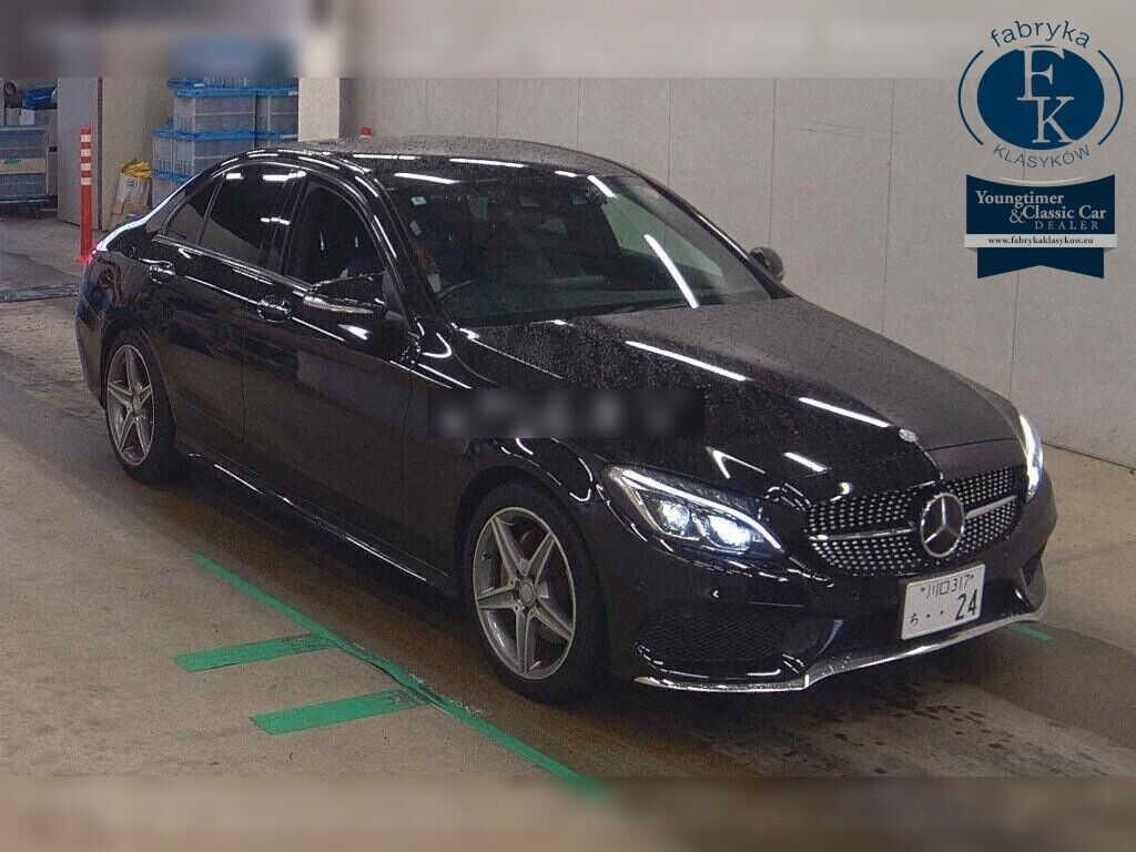 MERCEDES BENZ C-CLASS 4D C180 AVANTGARDE AMG LINE 2014 - zdjęcie 3