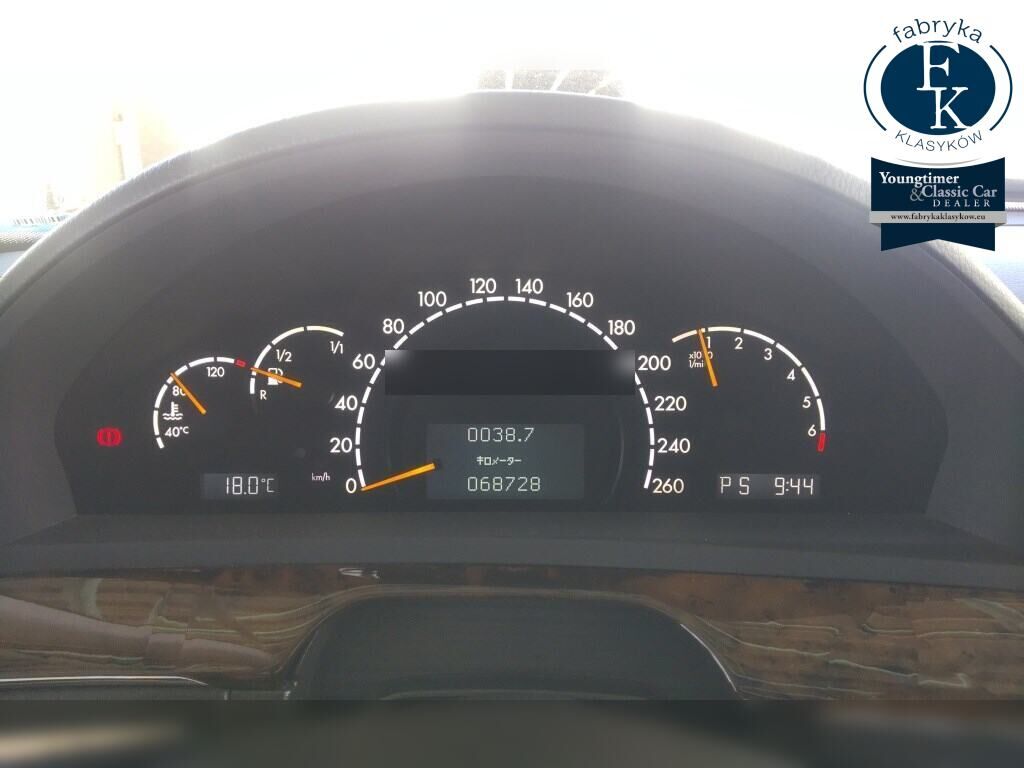 MERCEDES BENZ S-CLASS 4D S350 2004 - zdjęcie 8