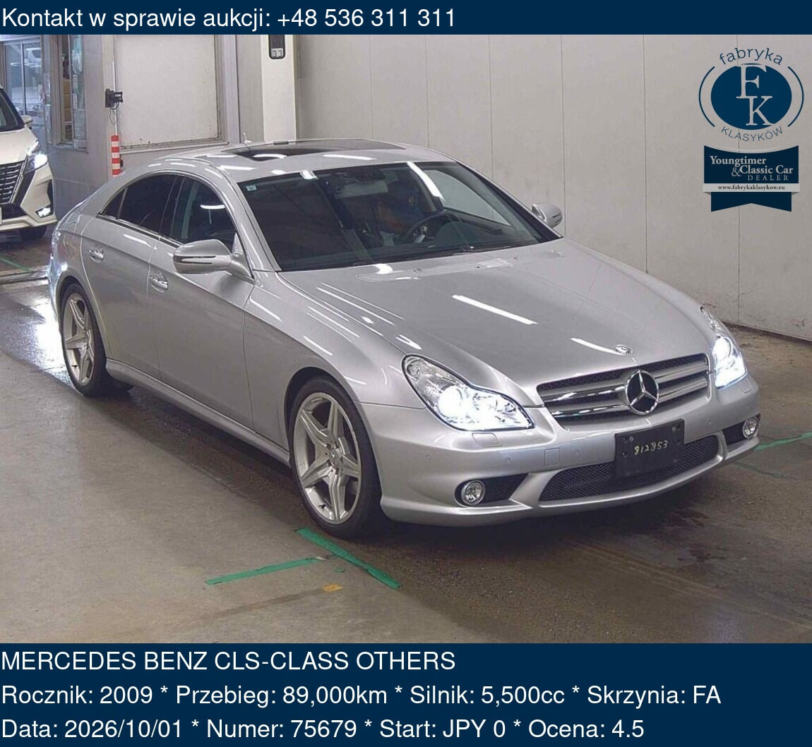 MERCEDES BENZ CLS-CLASS OTHERS 2009 - zdjęcie 2