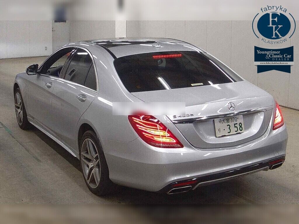 MERCEDES BENZ S-CLASS 4D S400 HYBRID AMG LINE 2017 - zdjęcie 4