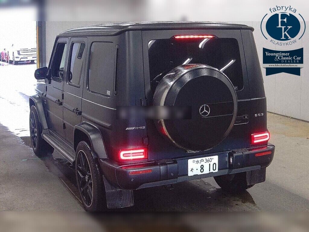 MERCEDES AMG G-CLASS 4WD G63 2021 - zdjęcie 4