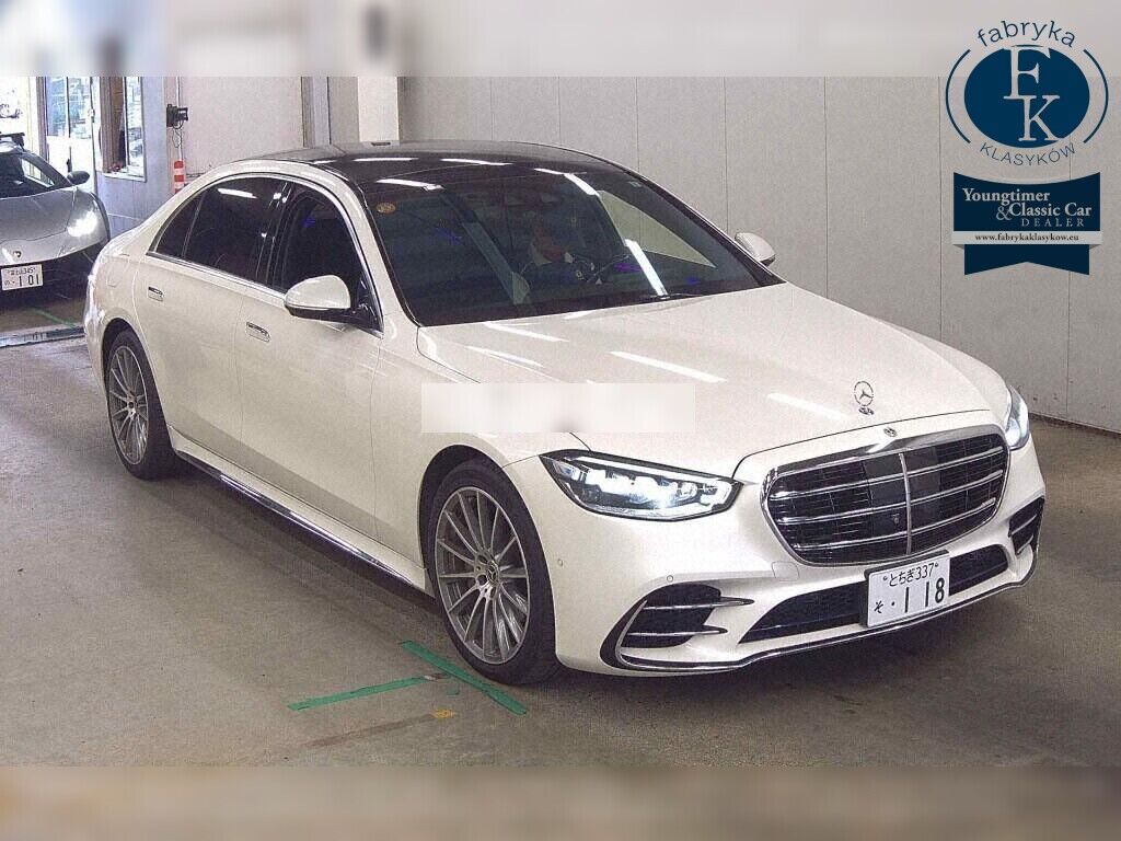 MERCEDES BENZ S-CLASS 4D 4WD S500 4MATIC LONG AMG LINE 2021 - zdjęcie 3