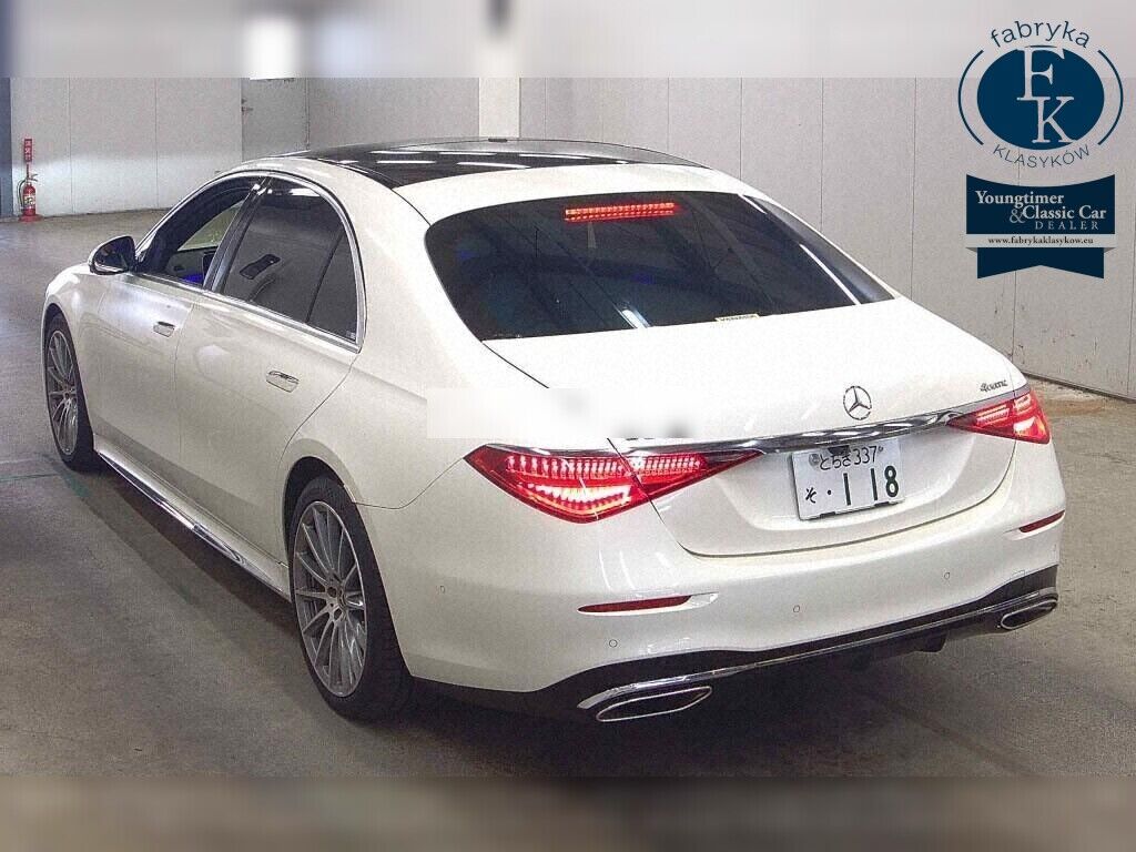 MERCEDES BENZ S-CLASS 4D 4WD S500 4MATIC LONG AMG LINE 2021 - zdjęcie 4