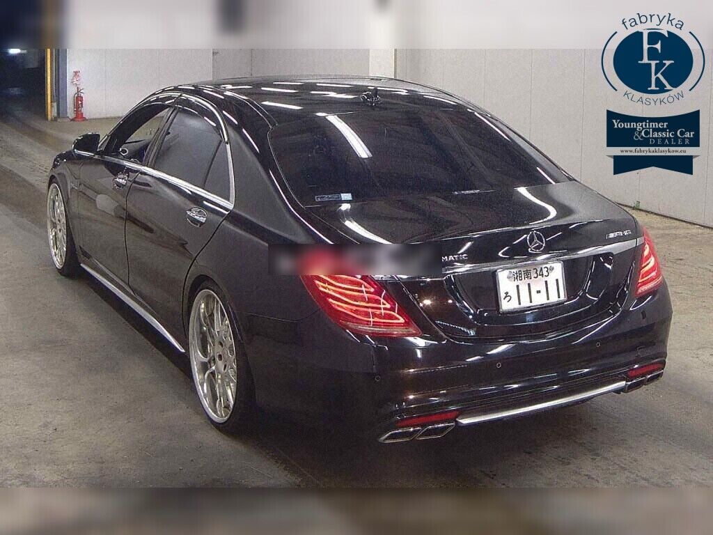 MERCEDES BENZ S-CLASS 4D S550 LONG 2013 - zdjęcie 4