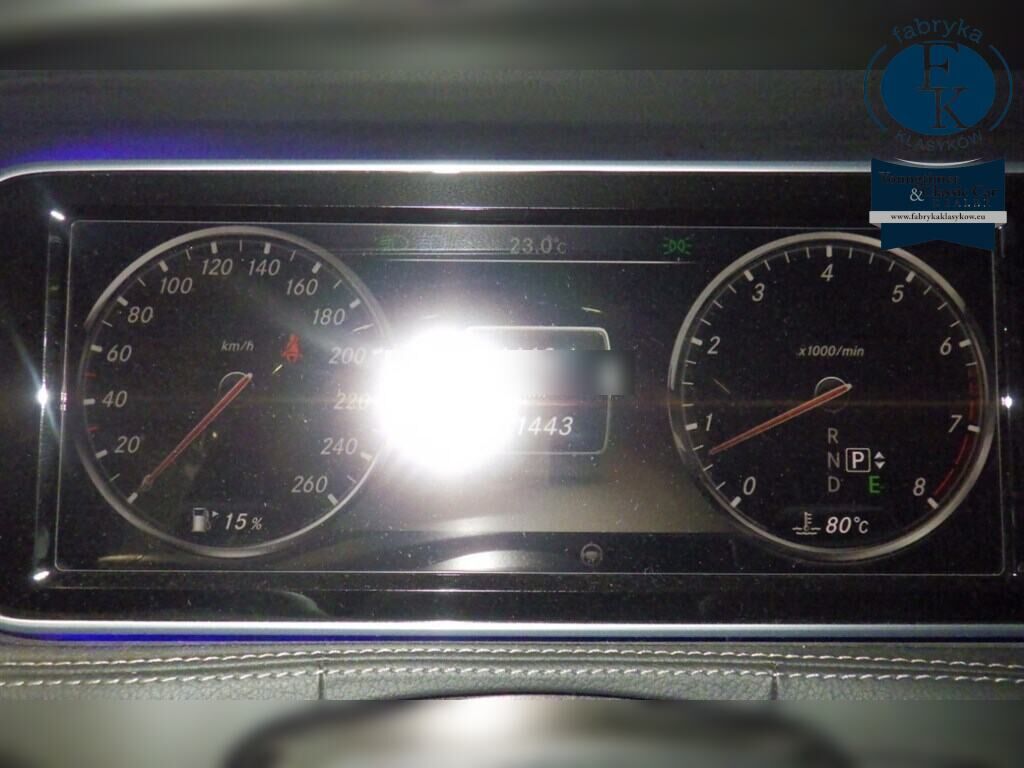 MERCEDES BENZ S-CLASS 4D S550 LONG 2013 - zdjęcie 8
